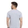 HCC Round Neck Half Sleeve Cotton T shirt Grey