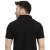 HCC Collar Neck Half Sleeve T shirt Black