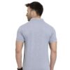 HCC Collar Neck Half Sleeve T shirt Grey