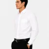 Premium Men’s Cotton Full Sleeve Shirt White