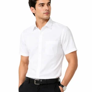 Mens Cotton Half Sleeve Formal Shirt