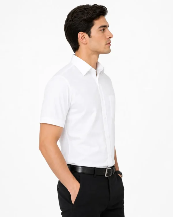 Mens Cotton Half Sleeve Formal Shirt