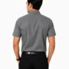 Premium Mens Cotton Half Sleeve Shirt Grey