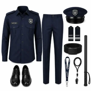 Security-Guard-Uniform-Set Navy Blue
