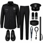 Security-Guard-Uniform-Set Black
