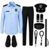 Security-Guard-Uniform-Set White Navy Blue